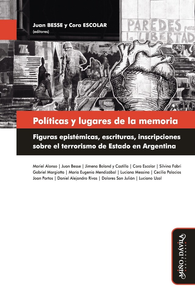 Kirjankansi teokselle Políticas y lugares de la memoria