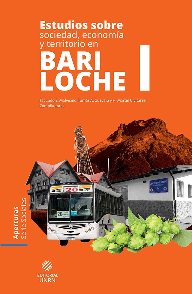 Portada de libro para Estudios sobre sociedad, economía y territorio en Bariloche I