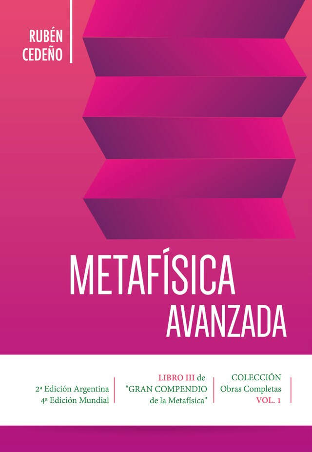 Book cover for Metafísica Avanzada