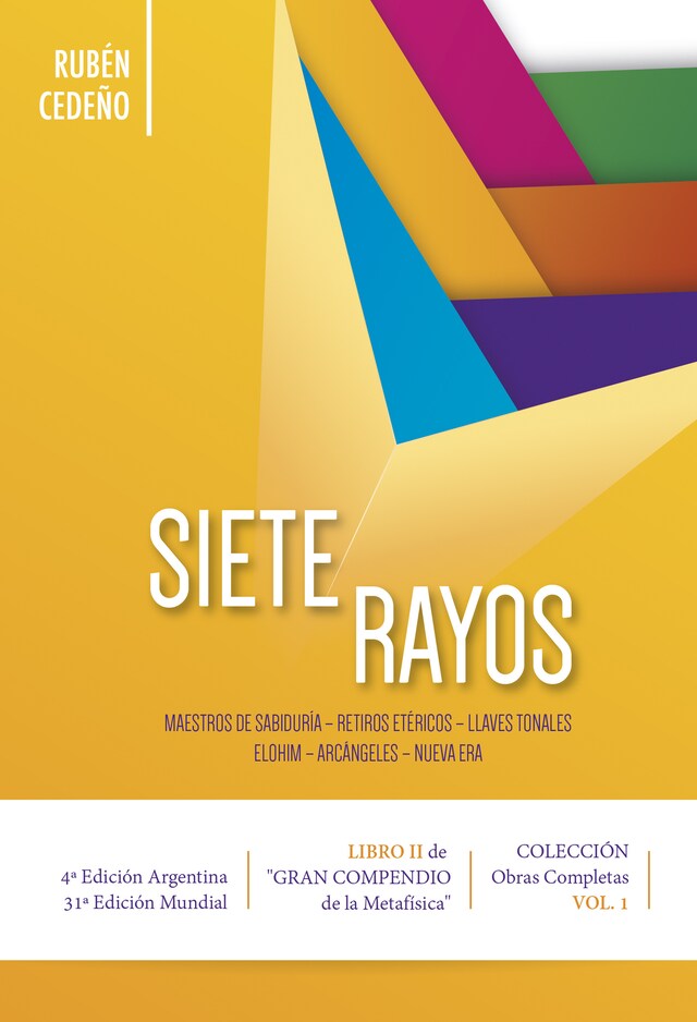Copertina del libro per Siete Rayos