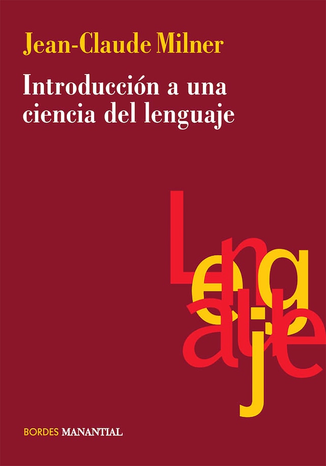 Okładka książki dla Introducción a una ciencia del lenguaje