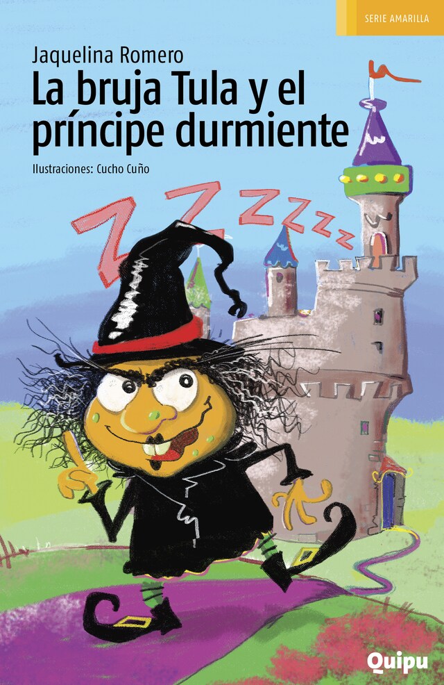 Book cover for La bruja Tula y el principe durmiente
