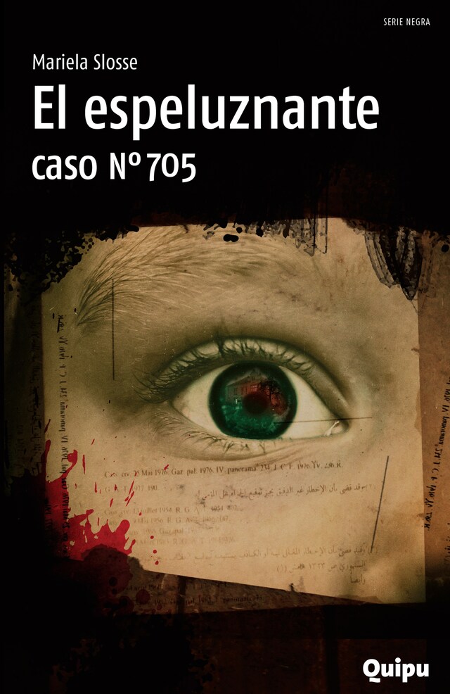 Couverture de livre pour El espeluznante caso Nro. 705