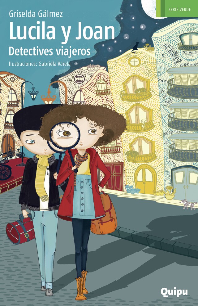 Book cover for Lucila y Joan, detectives viajeros