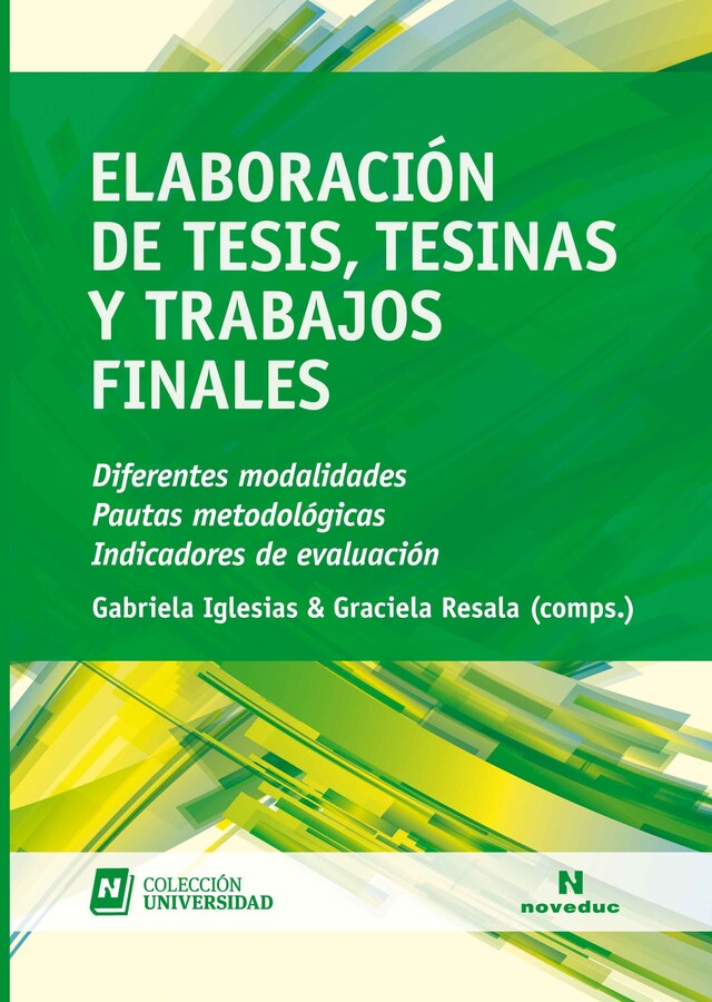 Couverture de livre pour Elaboración de tesis, tesinas y trabajos finales