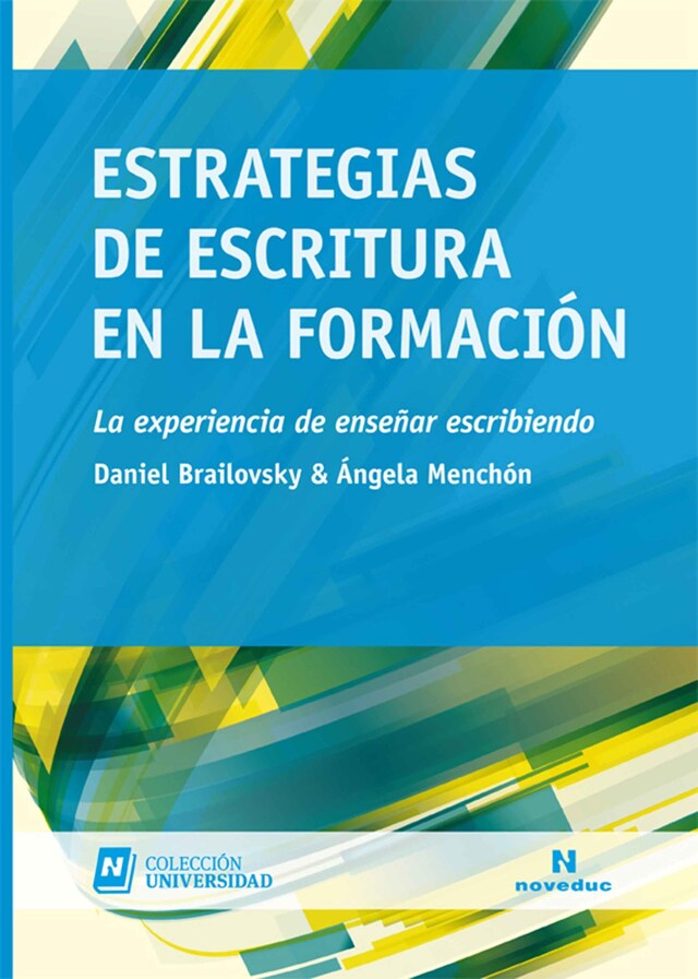 Couverture de livre pour Estrategias de escritura en la formación