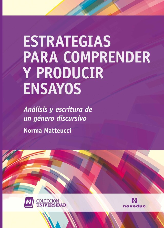 Portada de libro para Estrategias para comprender y producir ensayos