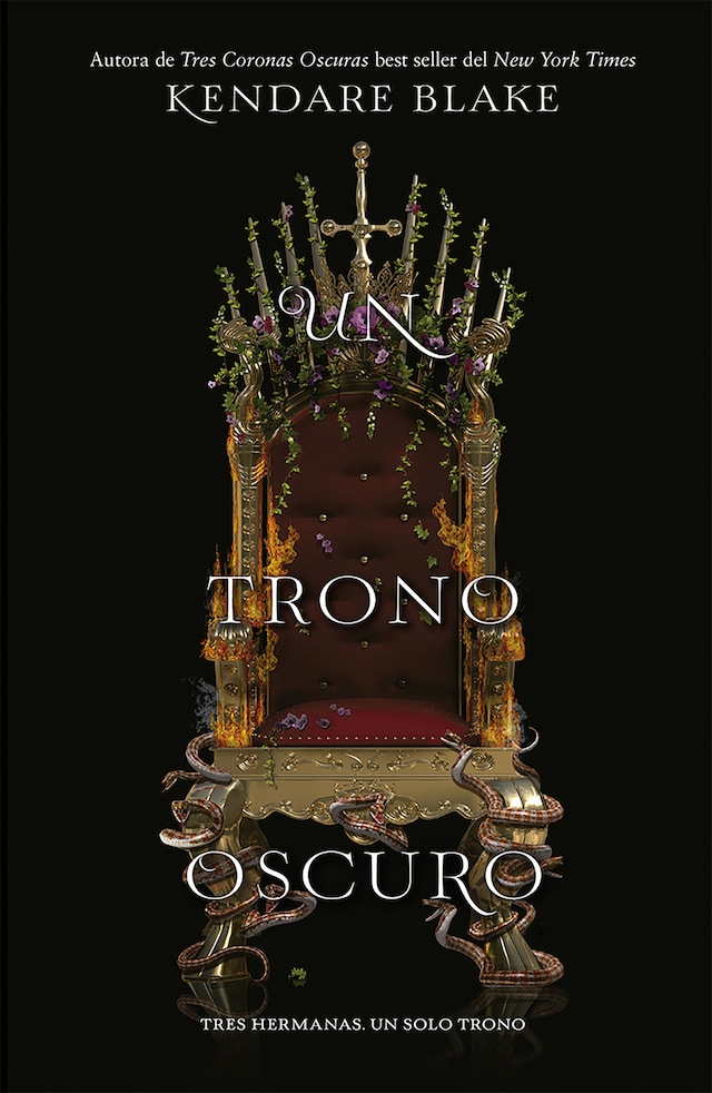 Book cover for Un trono oscuro