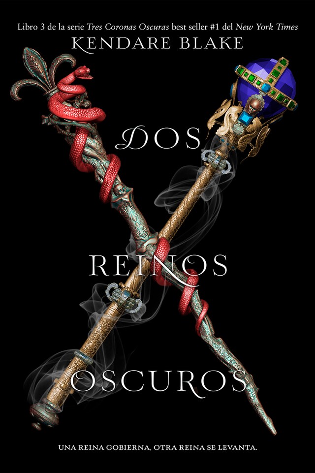 Book cover for Dos reinos oscuros