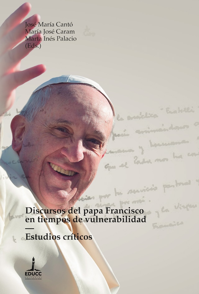 Boekomslag van Discursos del papa Francisco en tiempos de vulnerabilidad