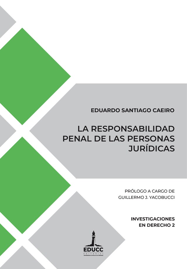 Book cover for La responsabilidad penal de las personas jurídicas