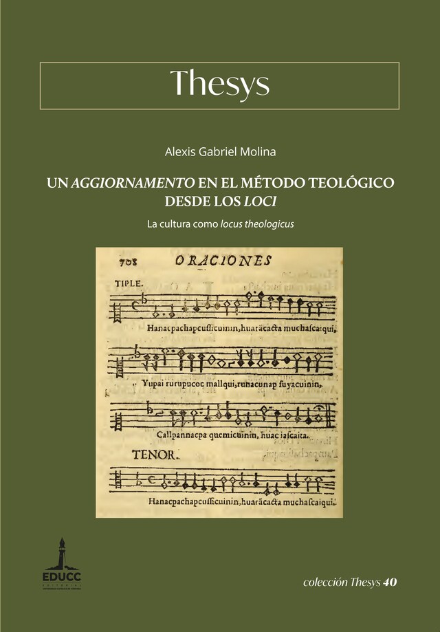 Book cover for Un aggiornamento en el método teológico desde los loci