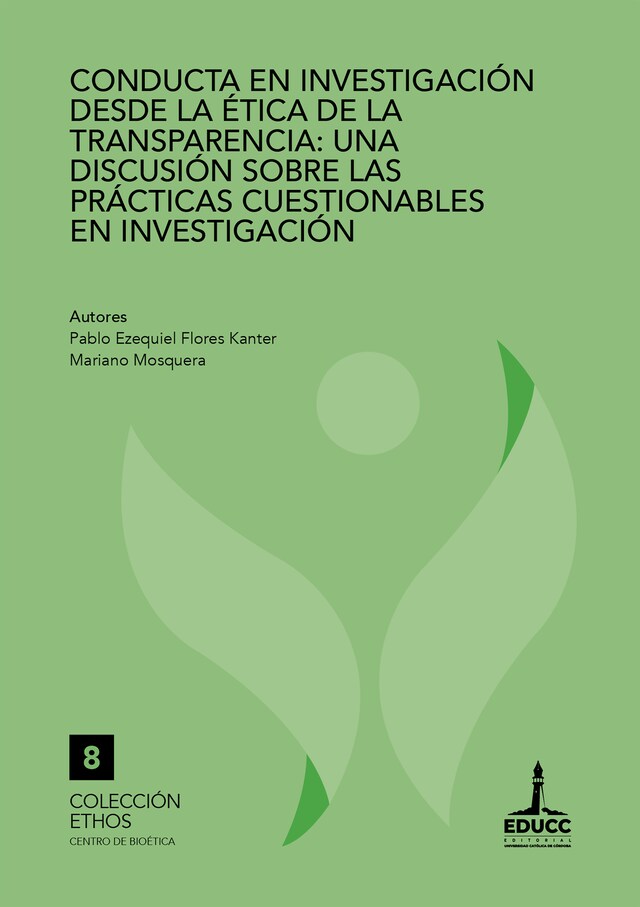 Kirjankansi teokselle Conducta en investigación desde la ética de la transparencia