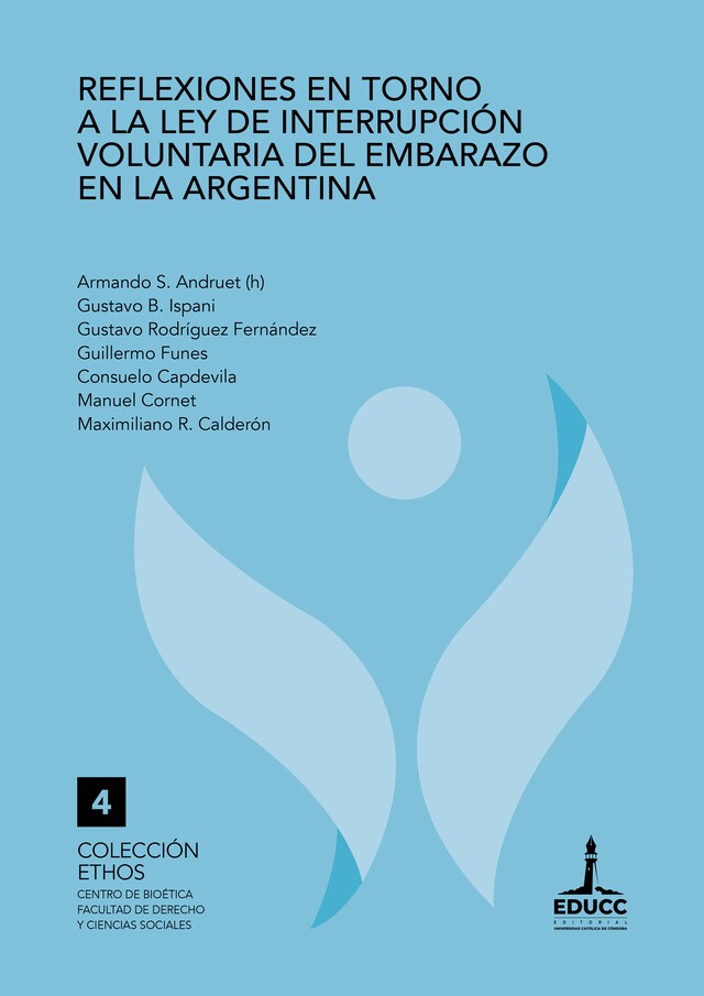 Kirjankansi teokselle Reflexiones en torno a la ley de interrupción voluntaria del embarazo en la Argentina