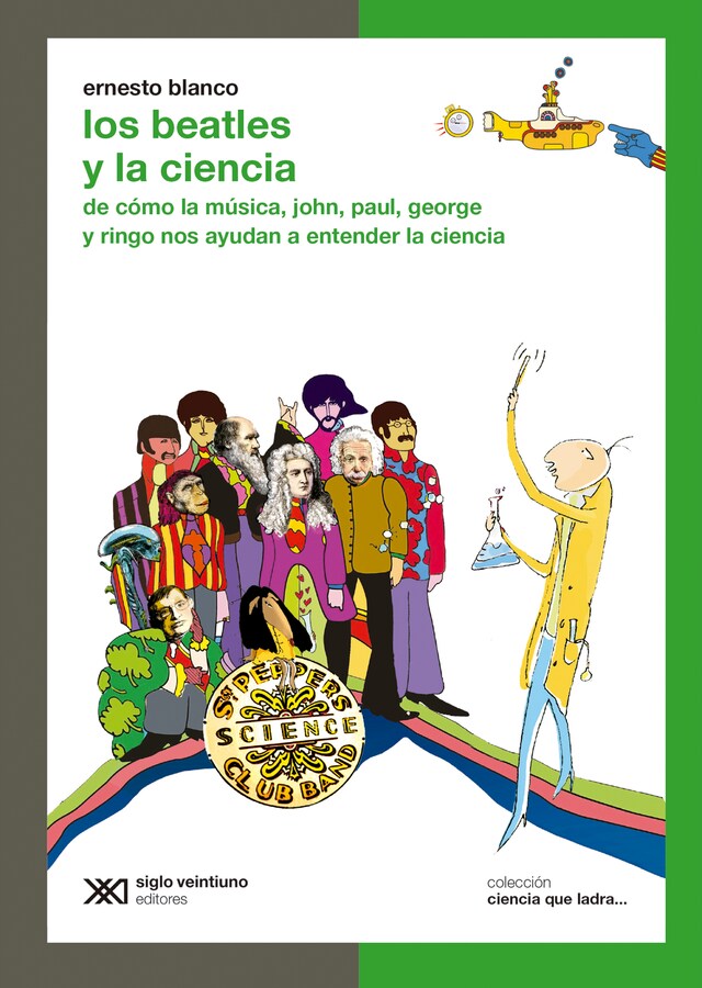 Buchcover für Los Beatles y la ciencia