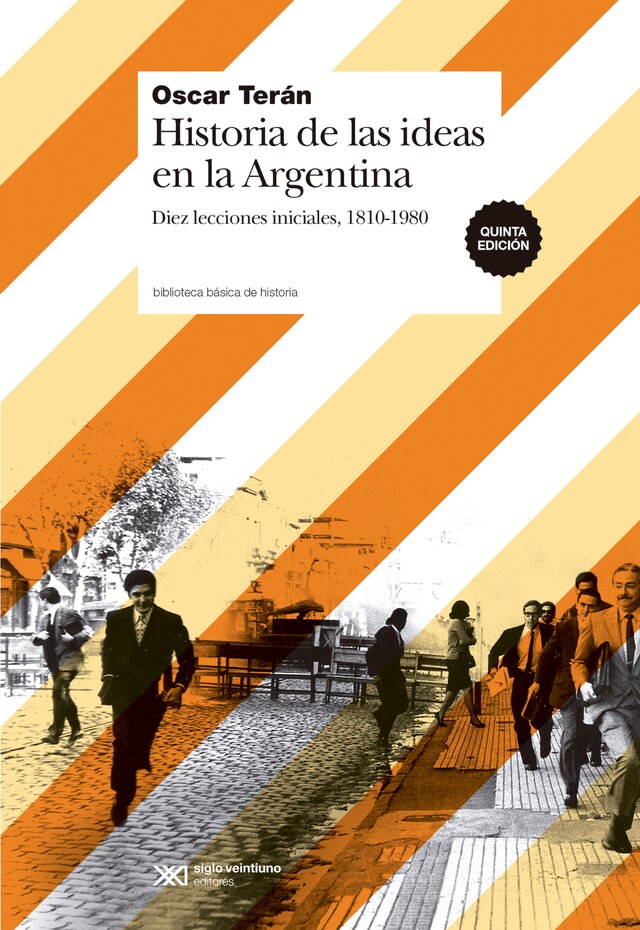 Book cover for Historia de las ideas en la Argentina