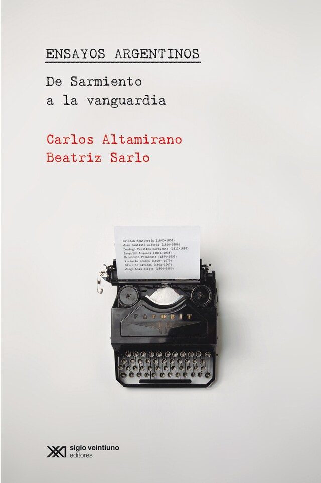 Book cover for Ensayos Argentinos