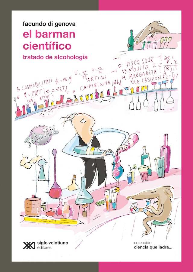 Book cover for El barman científico