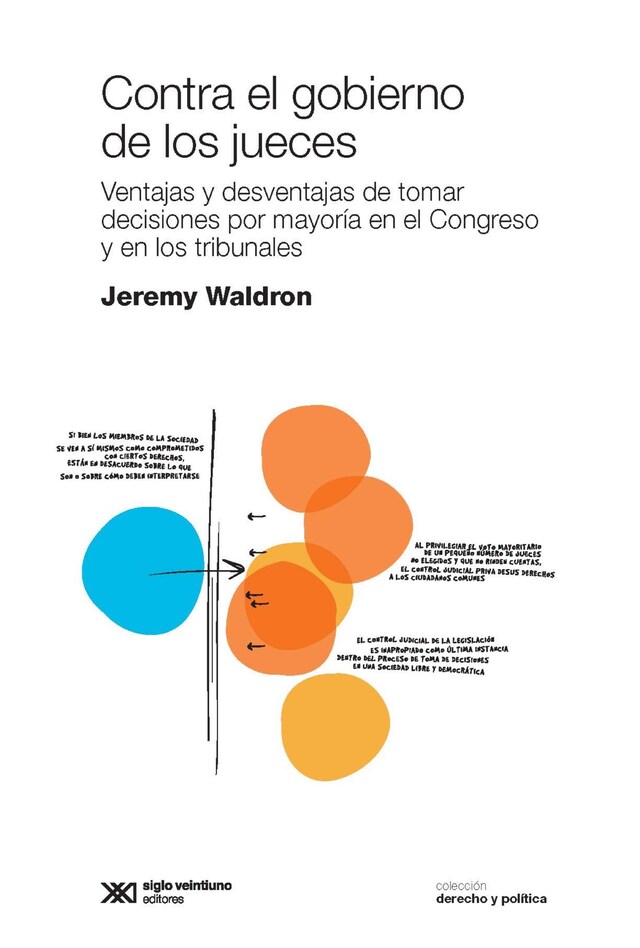 Copertina del libro per Contra el gobierno de los jueces