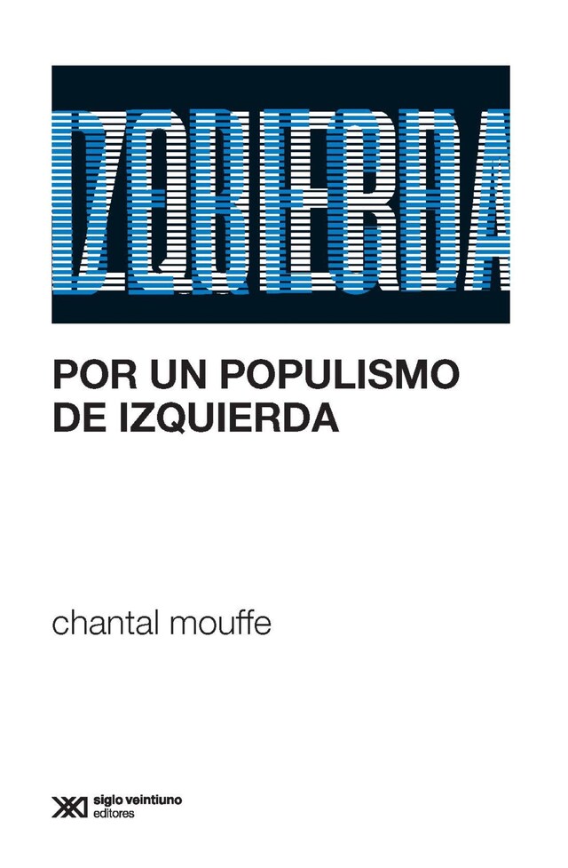 Kirjankansi teokselle Por un populismo de izquierda