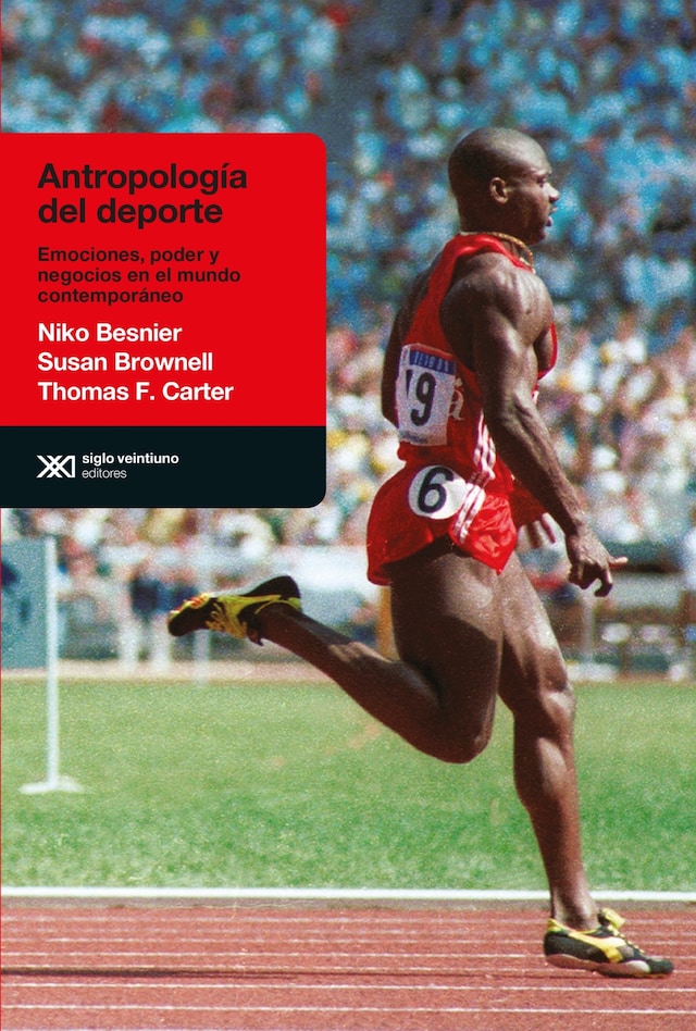 Kirjankansi teokselle Antropología del deporte
