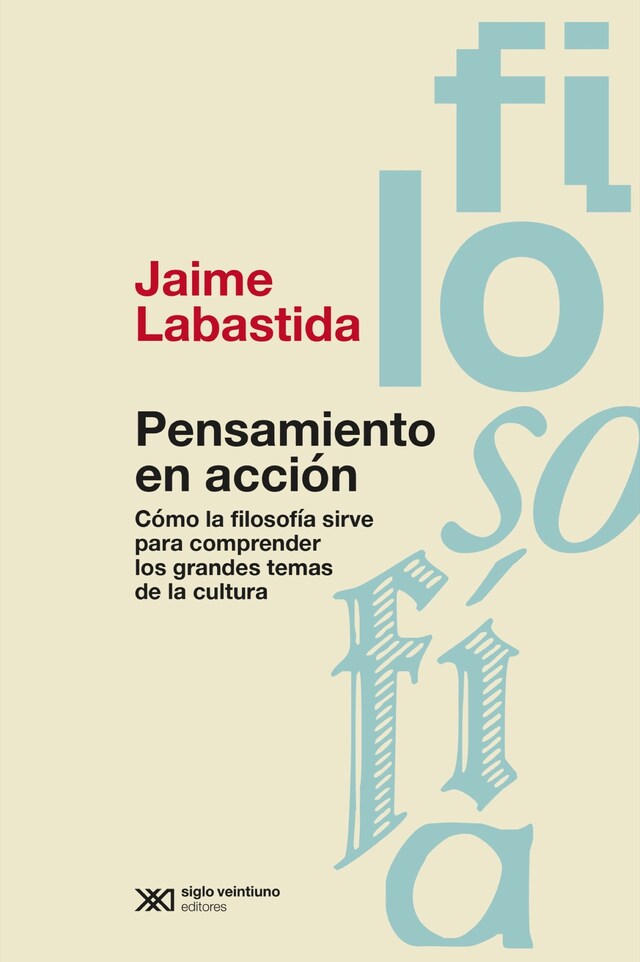 Portada de libro para Pensamiento en acción