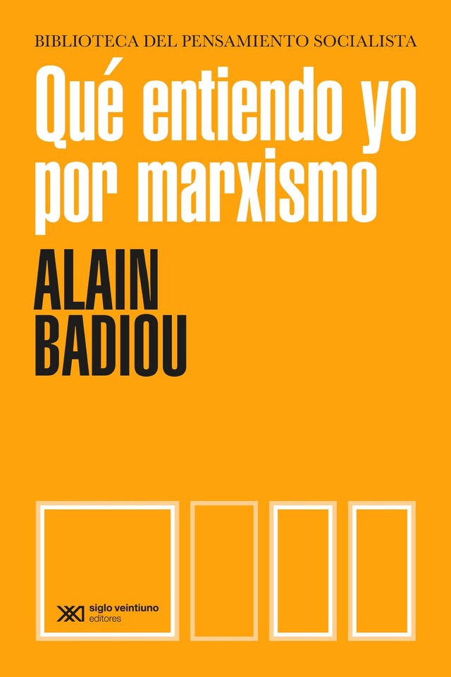 Buchcover für Qué entiendo yo por marxismo