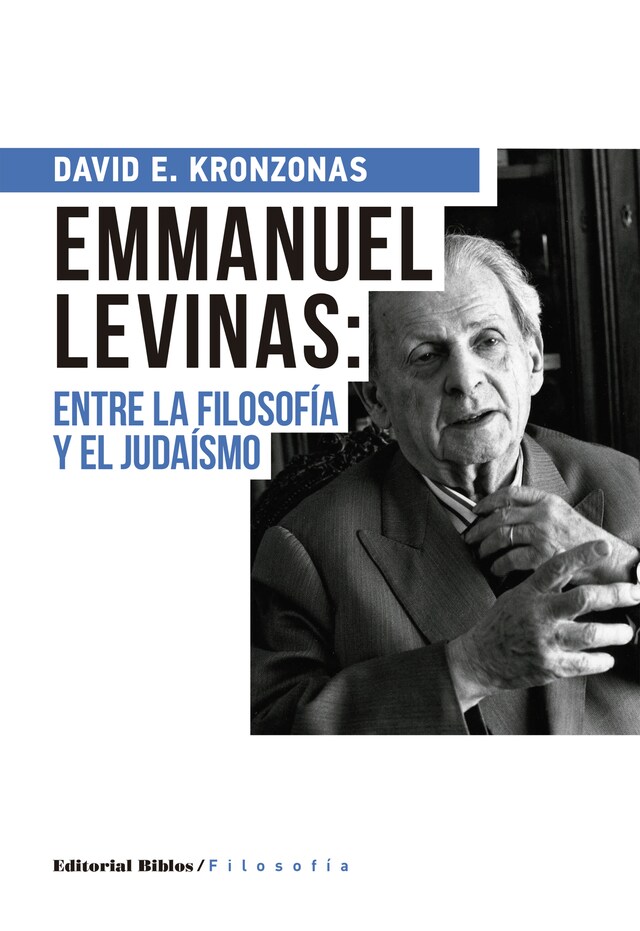 Okładka książki dla Emmanuel Levinas: entre la filosofía y el judaísmo