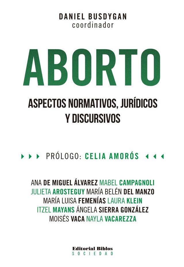 Kirjankansi teokselle Aborto