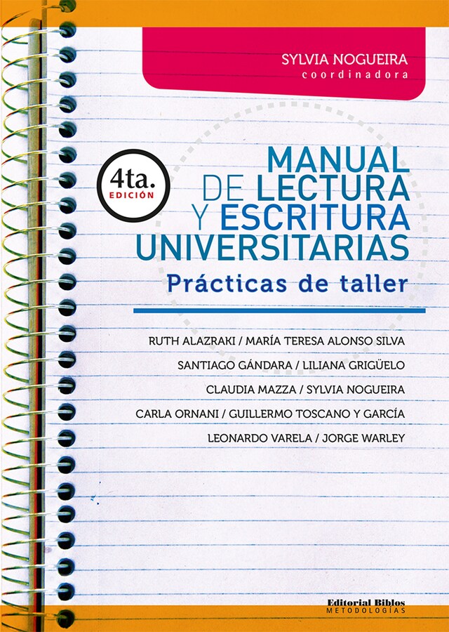 Couverture de livre pour Manual de lectura y escritura universitarias