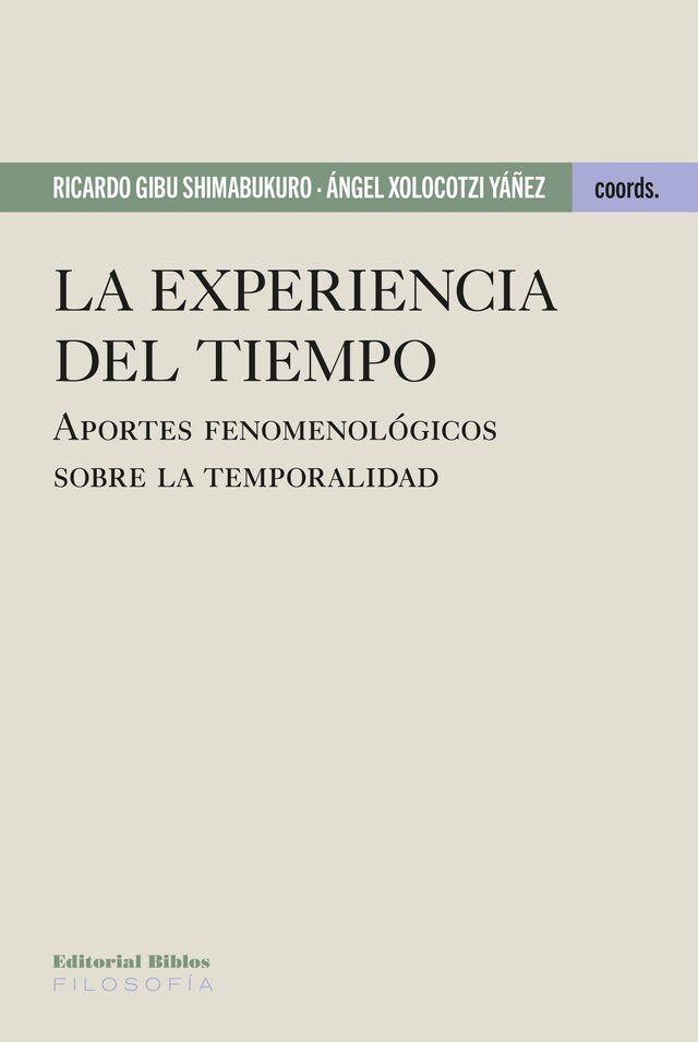 Book cover for La experiencia del tiempo