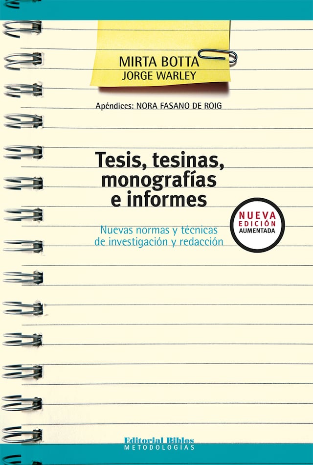 Bokomslag for Tesis, tesinas, monografías e informes