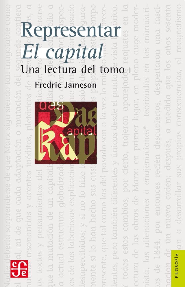 Book cover for Representar El Capital