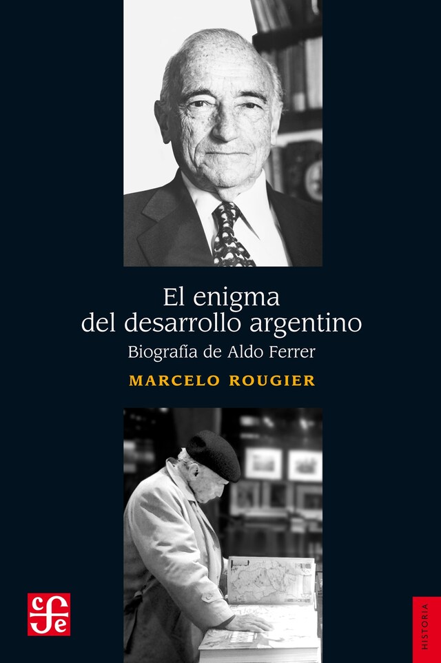 Kirjankansi teokselle El enigma del desarrollo argentino