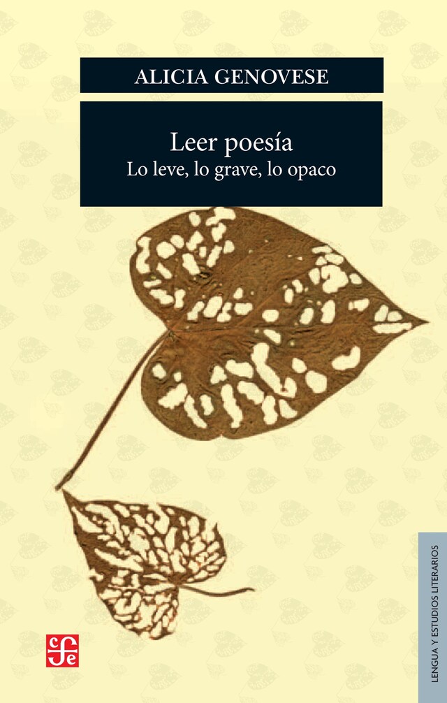 Boekomslag van Leer poesía