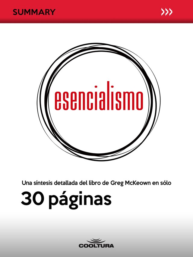 Buchcover für Esencialismo