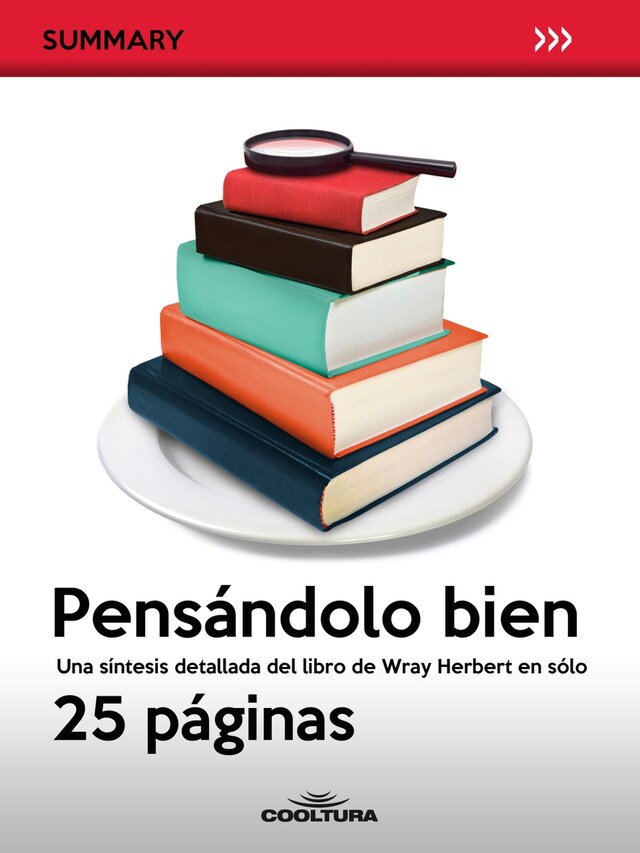 Book cover for Pensándolo bien
