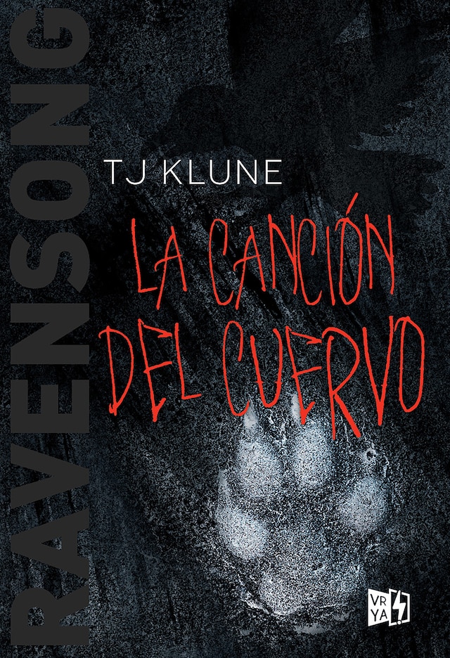 Book cover for Ravensong. La canción del cuervo