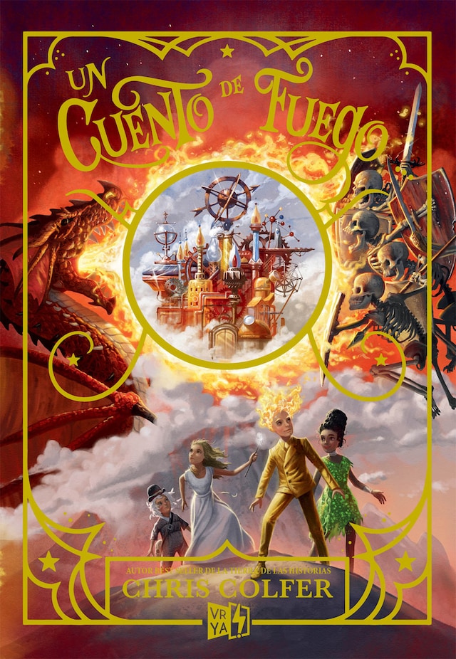 Book cover for Un cuento de fuego