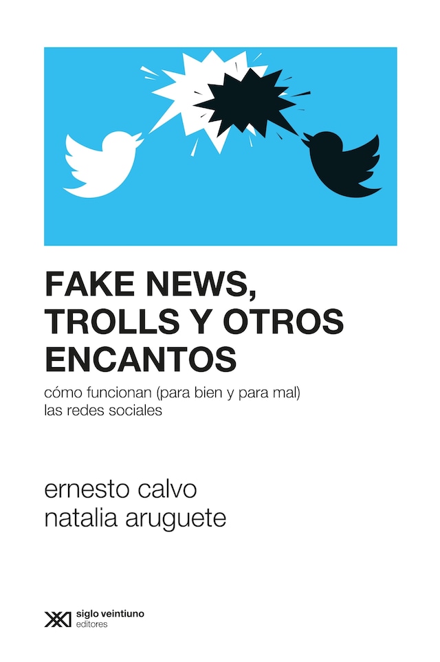 Couverture de livre pour Fake news, trolls y otros encantos