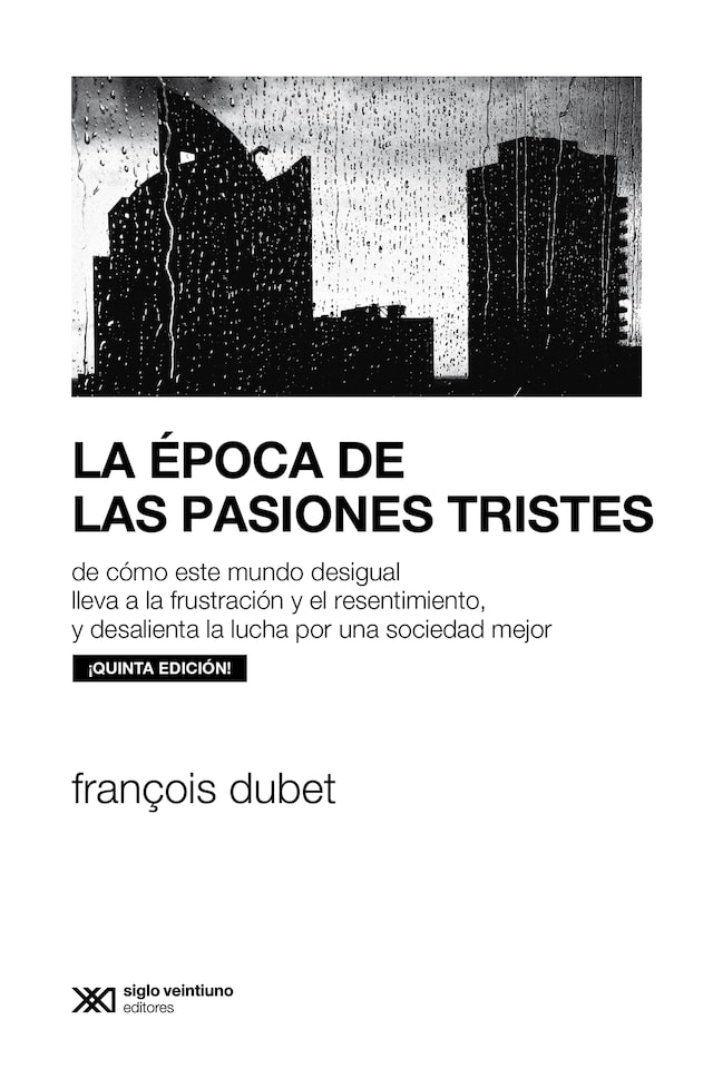 Book cover for La época de las pasiones tristes