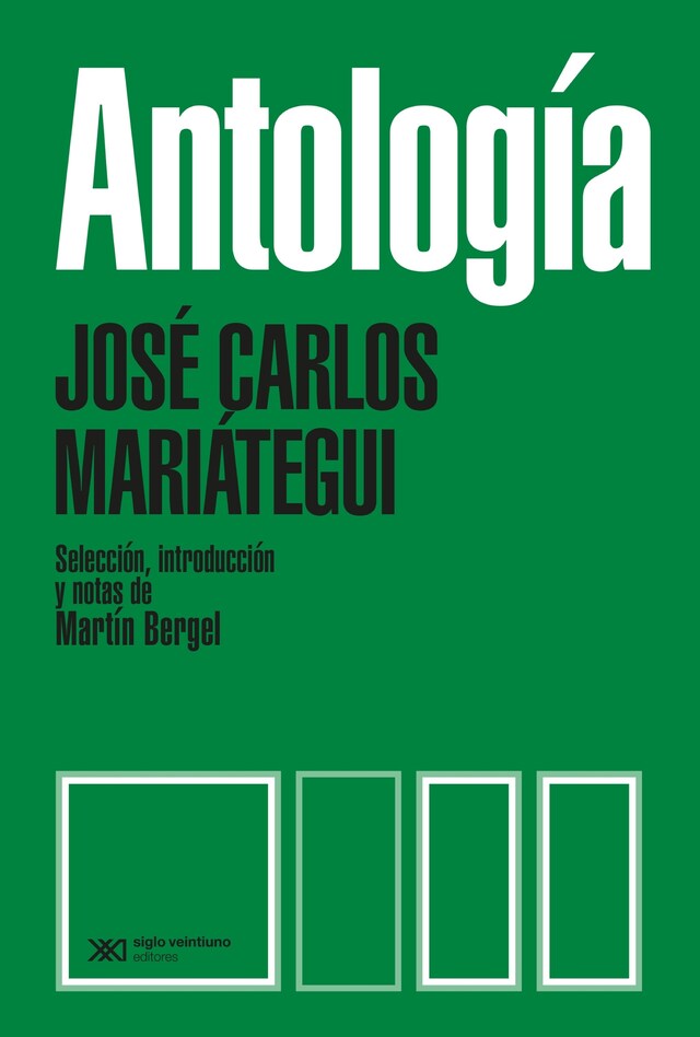 Copertina del libro per Antología