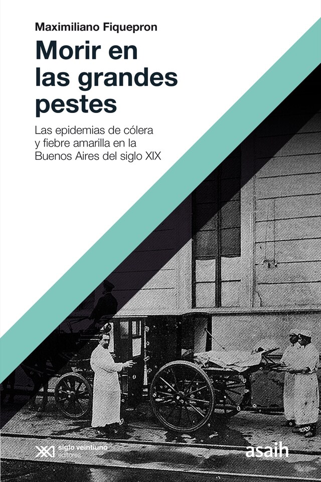 Book cover for Morir en las grandes pestes