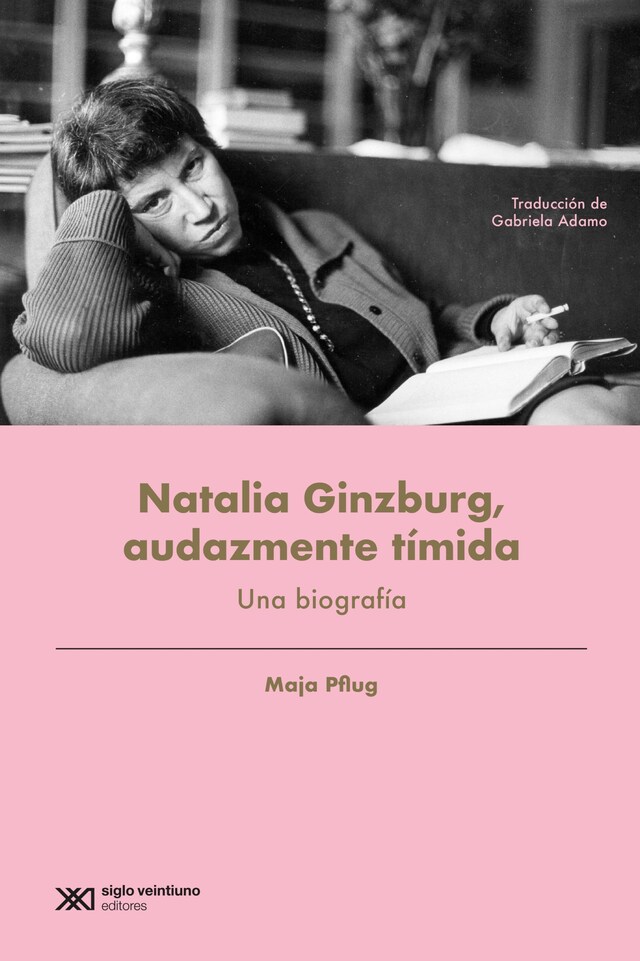 Book cover for Natalia Ginzburg, audazmente tímida