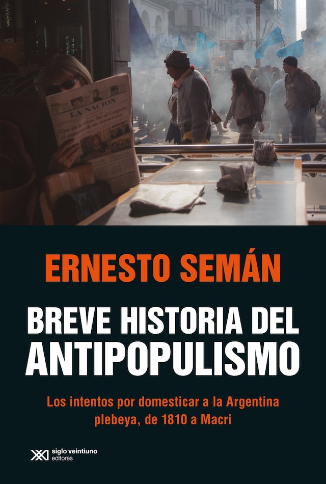 Book cover for Breve historia del antipopulismo