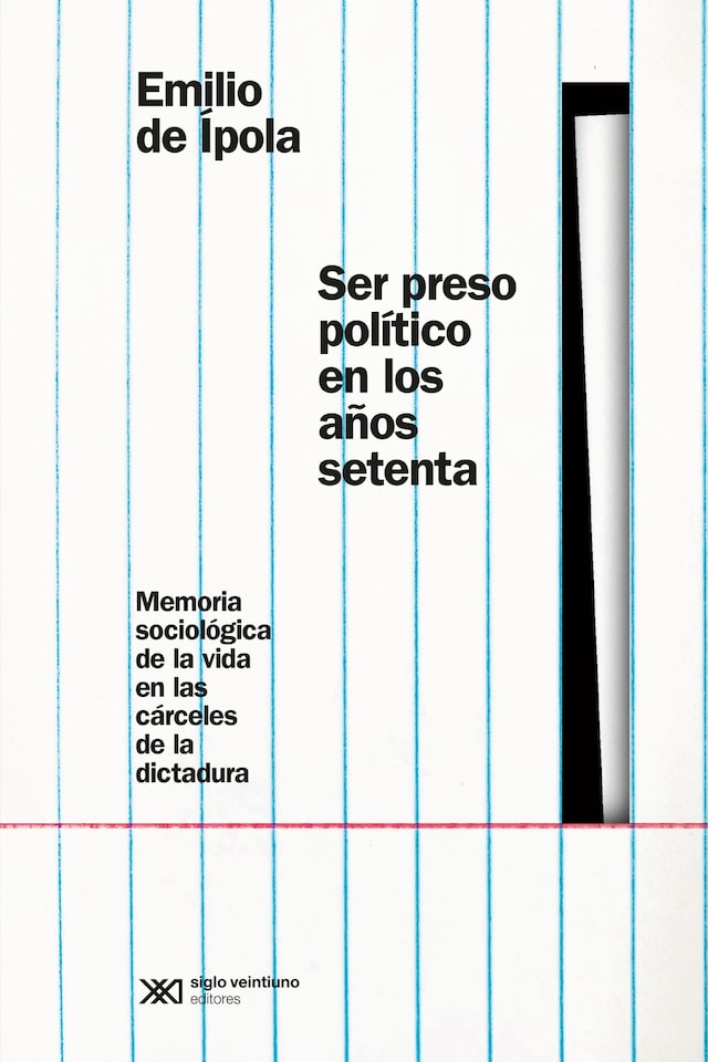 Kirjankansi teokselle Ser preso político en los años setenta