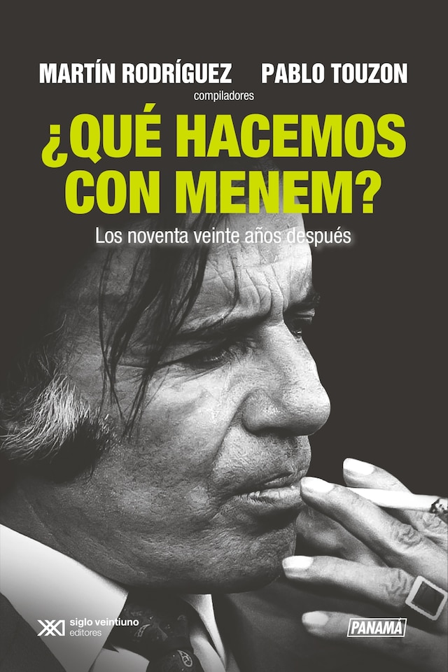 Book cover for ¿Qué hacemos con Menem?