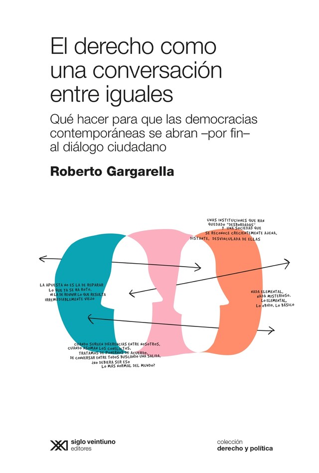 Book cover for El derecho como una conversación entre iguales
