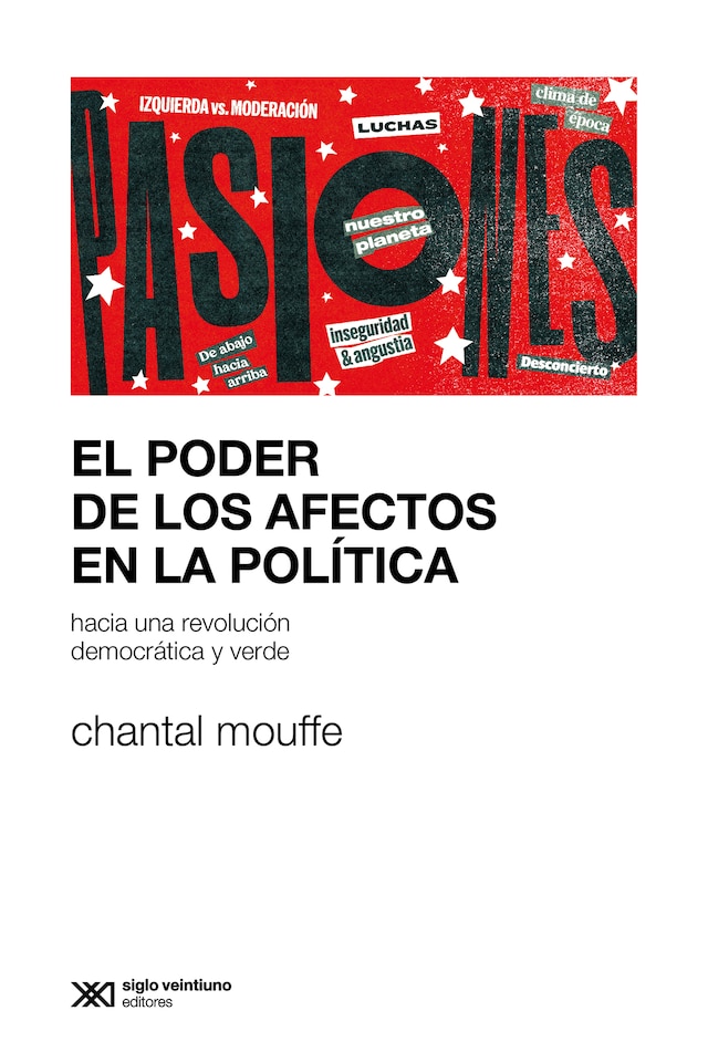 Book cover for El poder de los afectos en la política