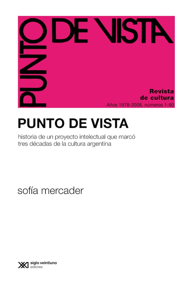 Okładka książki dla Punto de Vista